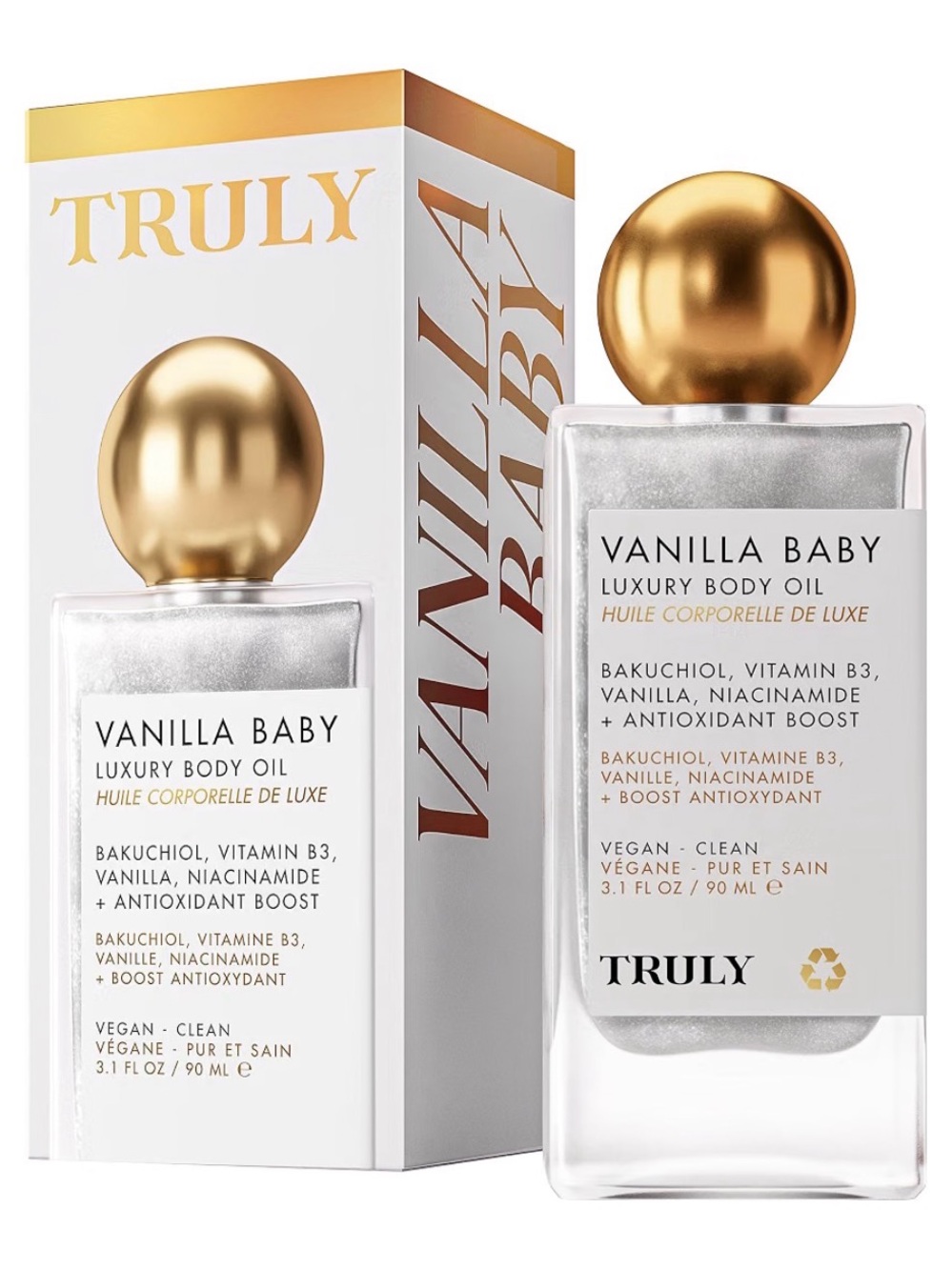 TRULY Vanilla Baby Luxury Body Oil